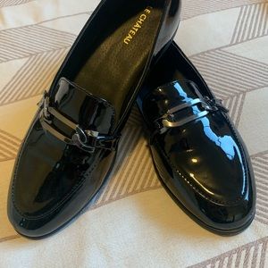 Leather Loafers Black